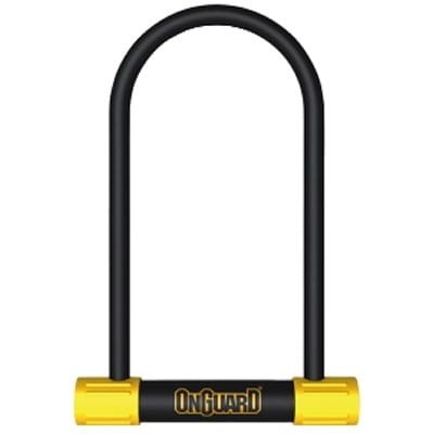 Zapięcie rowerowe ONGUARD Bulldog LS 8009 U-LOCK - 13mm 115mm 292mm - 5 x Klucze z kodem