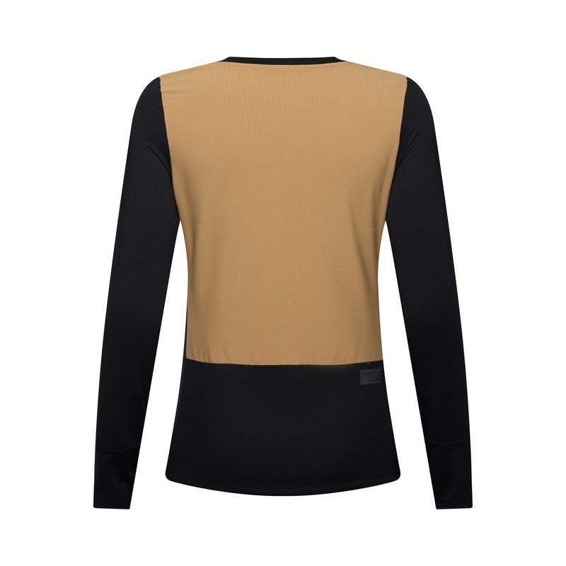 KOSZULKA ROWEROWA Z DŁUGIM RĘKAWEM DAMSKA FOX DEFEND THERMAL BROWN SUGAR M