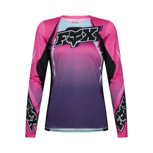KOSZULKA ROWEROWA Z DŁUGIM RĘKAWEM DAMSKA FOX FLEXAIR LS TS57 SE PINK XL
