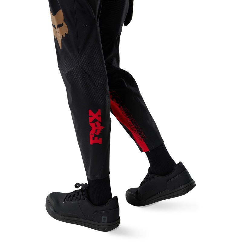 SPODNIE ROWEROWE JUNIOR FOX FLEXAIR GOLDSTONE SE BLACK Y28