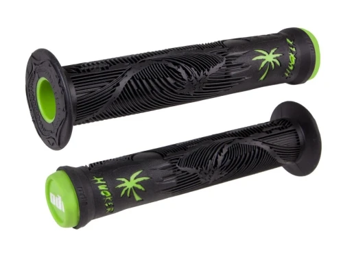 ODI BMX grips Hucker Signature black-green, 160mm