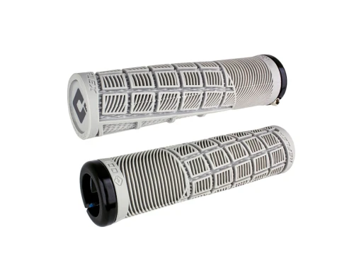 ODI Grips Reflex v2.1 Lock-On grey w/ black clamps 135mm