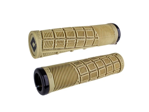 ODI Grips Reflex v2.1 Lock-On tan w/ black clamps 135mm