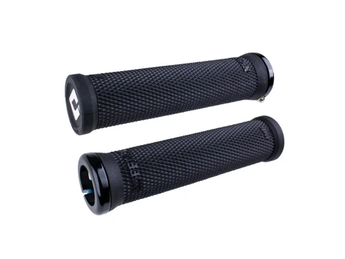 ODI Grips Ruffian V2.1 Lock-On black w/ black clamps 135mm