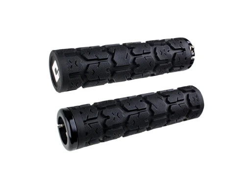 ODI Grips Rogue V2.1 Lock-On black w/ black clamps 135mm