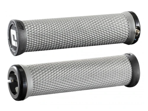 ODI MTB grips Elite Motion Lock-On 2.1 grey, 130mm black clamps