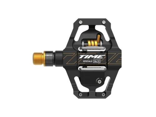 TIME Speciale 12 Small Pedalset titan-schwarz-gold