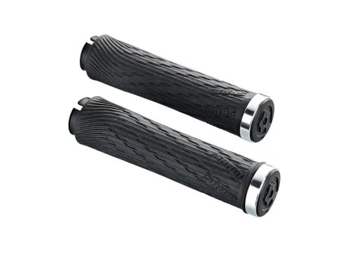 Locking Grips for XX1 Grip Shift 100mm and 122mm with Silver Clamps and End Plug