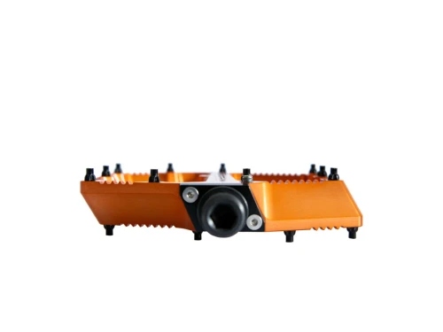 Ambit Enduro Flat Pedal medium, Crown Pins orange