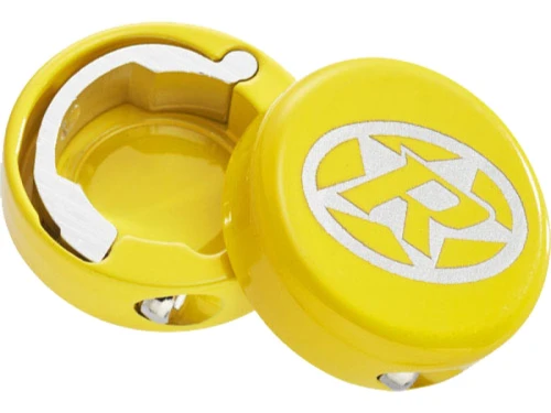 REVERSE Barends for Lock-On-Grips, 2 pcs. yellow