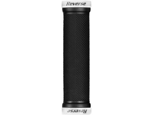 REVERSE Grip Classic Lock On Ø28mm x 130mm black-white
