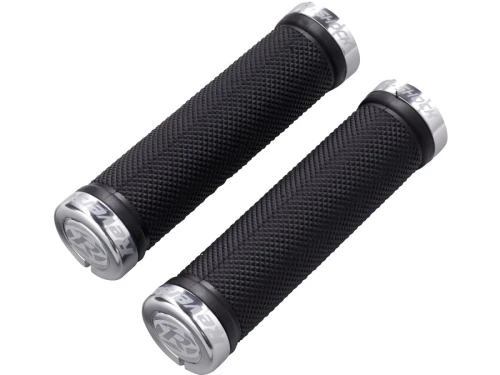REVERSE Grip R-Shock Lock On Ø31mm x 130mm black-silver
