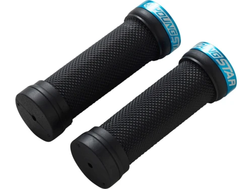 REVERSE Grip Youngstar Single Lock- Ø28mm x 98mm black-lightblue