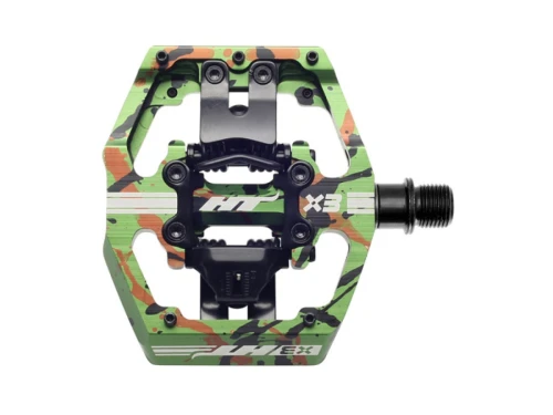 HT Pedals X3 Green Camo
