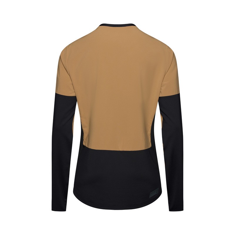 KOSZULKA ROWEROWA Z DŁUGIM RĘKAWEM FOX DEFEND THERMAL BROWN SUGAR L