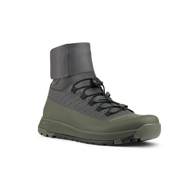 BUTY CRANKBROTHERS STAMP TRAIL SPEEDLACE SEAL GREEN GREY - BLACK OUTSOLE 11 (44.5 EU)