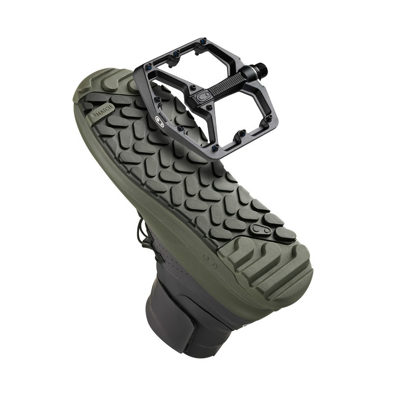 BUTY CRANKBROTHERS STAMP TRAIL SPEEDLACE SEAL GREEN GREY - BLACK OUTSOLE 9.5 (43 EU)