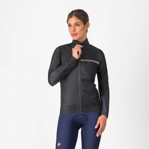 Damska kurtka kolarska Squadra Stretch W, antracytowa, rozmiar L