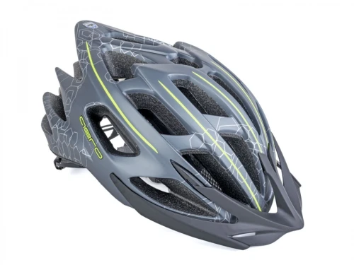 Kask AERO X8 szaro-żółty(fluo) mat 58-62cm; AUTHOR