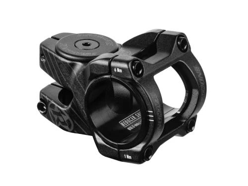 REVERSE Stem Black-ONE D-2 35mm Ø31,8 & Ø35mm (Black) incl. Top Cap, Screw, Nut