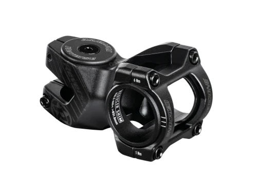REVERSE Stem Black-ONE D-2 50mm Ø31,8 & Ø35mm (Black) incl. Top Cap, Screw, Nut