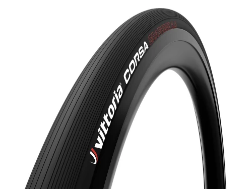 Opona Corsa G2.0 700-25C, czarna, zwijana, tubeless ready