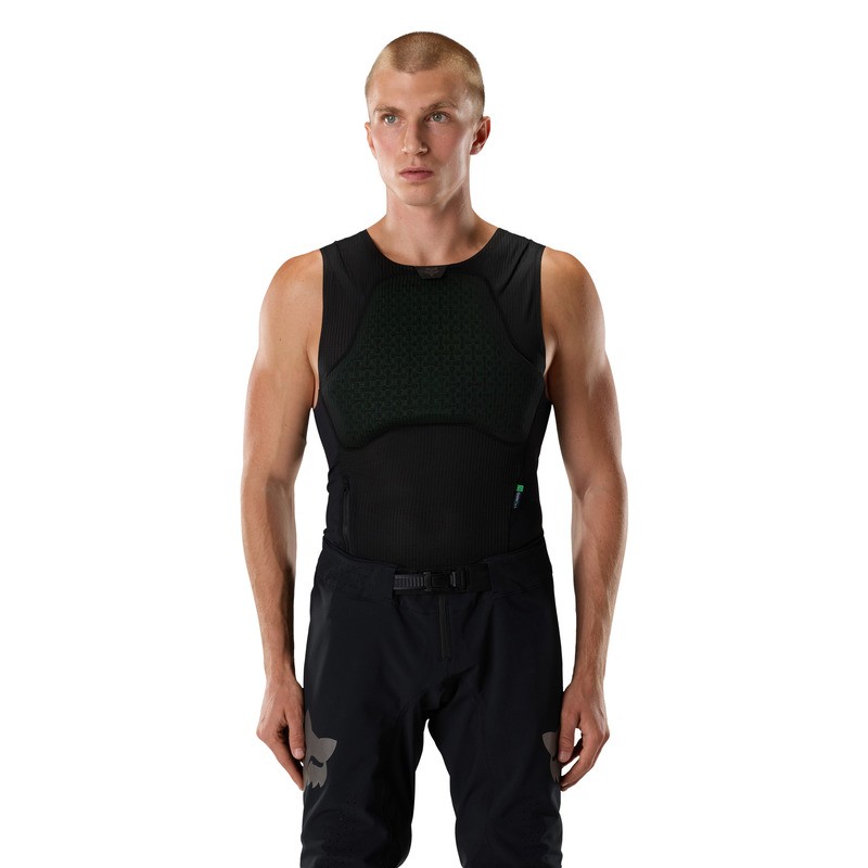 KOSZULKA Z OCHRANIACZAMI BEZ RĘKAWÓW FOX BASEFRAME PRO SL BLACK XL