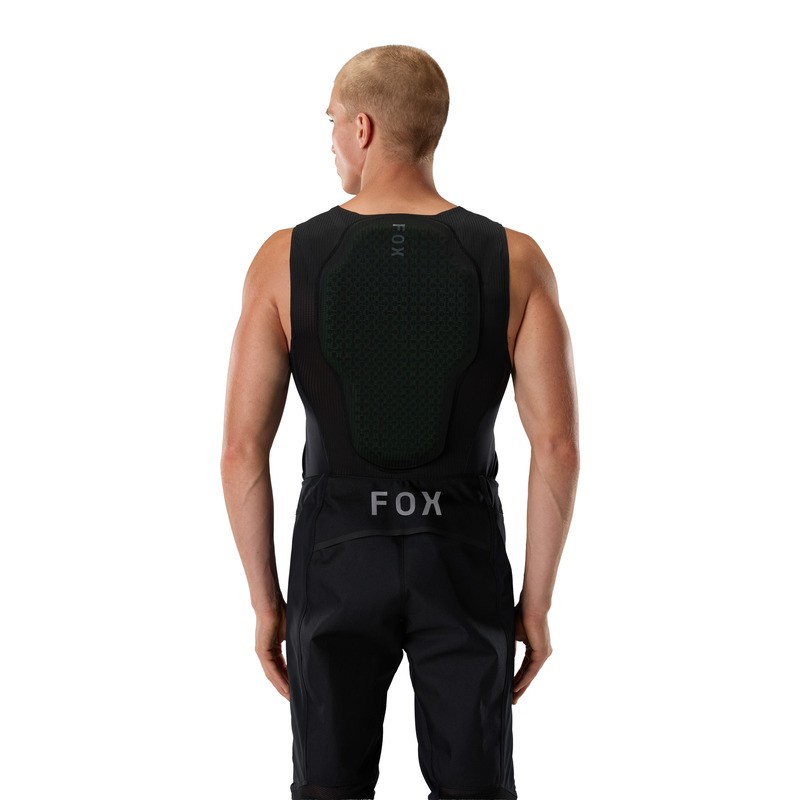 KOSZULKA Z OCHRANIACZAMI BEZ RĘKAWÓW FOX BASEFRAME PRO SL BLACK XXL