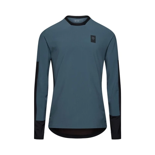 KOSZULKA ROWEROWA Z DŁUGIM RĘKAWEM FOX DEFEND THERMAL DEEP COBALT M
