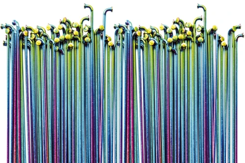 Szprychy 274 mm, stal Sandvik, białe lakierowane, 36 szt.