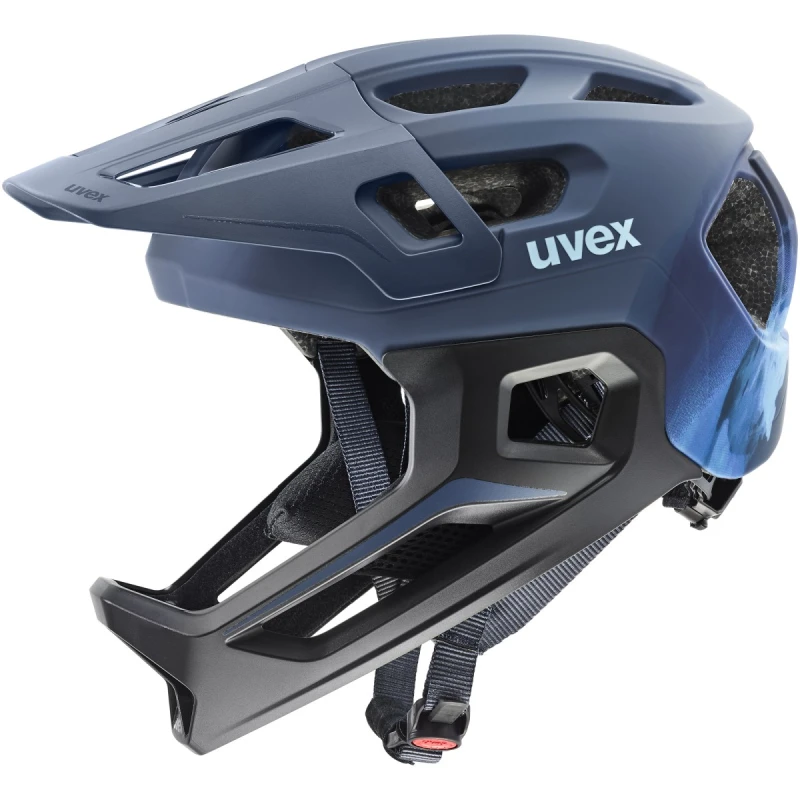 Kask rowerowy UVEX React jr. fullface