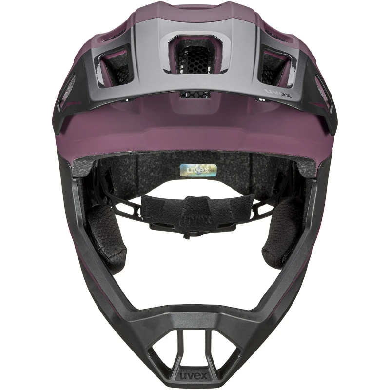 Kask rowerowy UVEX React jr. fullface