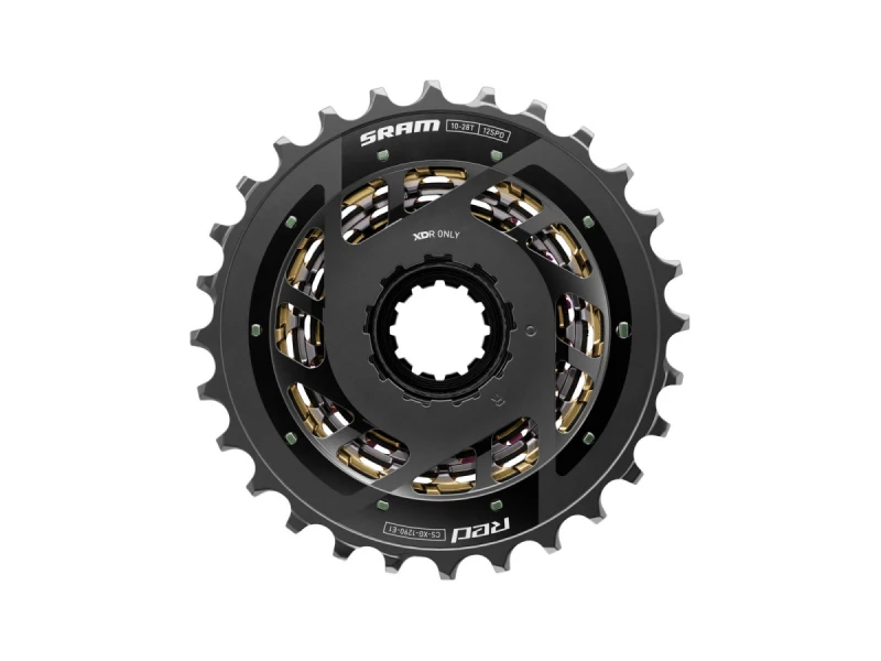 SRAM Kassette RED XG-1290 10-28T E1, rainbow