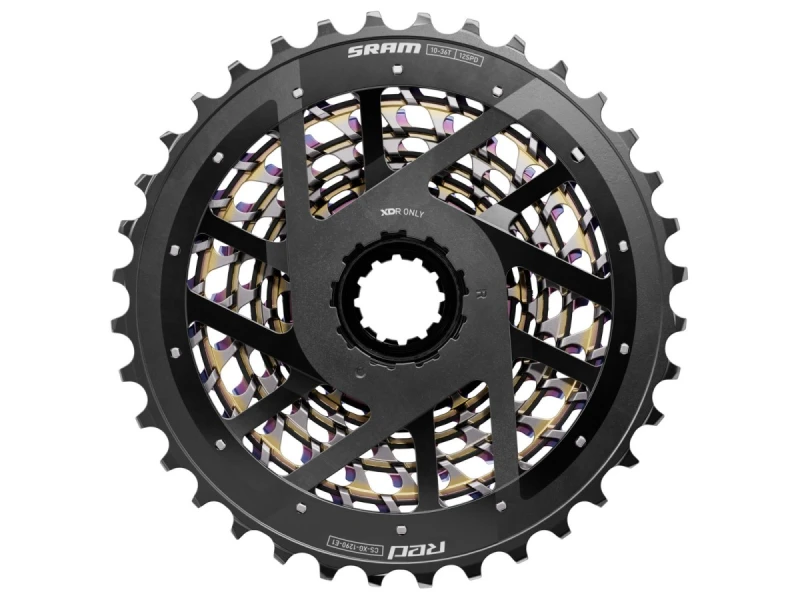 SRAM Kassette RED XG-1290 10-36T E1, rainbow