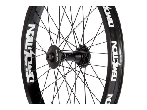 Demolition wheel Team Plus 20", black, front wheel whistler hub