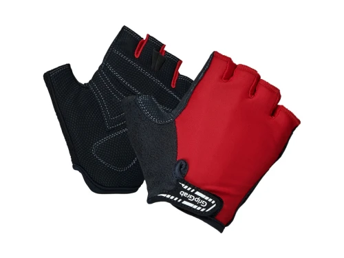 GripGrab Kids' X-Trainer Short Finger Summer Gloves M, red