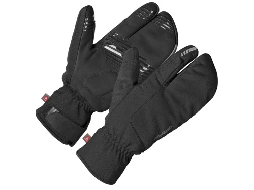 GripGrab Nordic 2 Windproof Deep Winter Lobster Gloves M, black