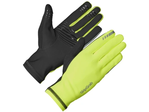 GripGrab Insulator 2 Hi-Vis Spring-Autumn Gloves S, yellow hi-vis