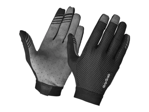 GripGrab Vertical 2 InsideGrip Full Finger Summer Gloves, black, S