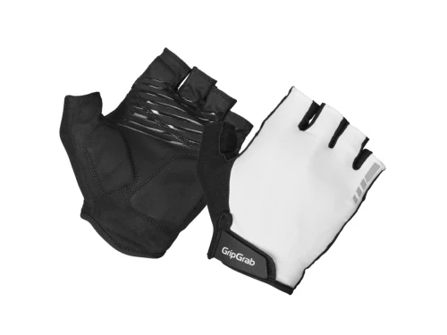 GripGrab Ride RC Max Padded Short F Summer Gloves, weiß, M