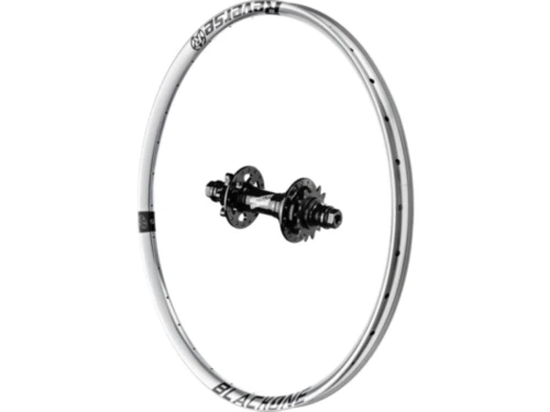 Reverse Wheel, Rear, Black-ONE 26" Singlespeed 13T, 135/10 mm black/silver
