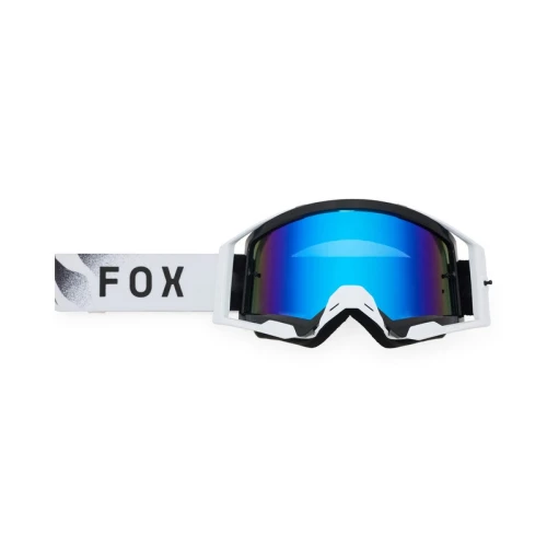 GOGLE MOTOCYKLOWE FOX AIRSPACE CLUTCH WHITE BLACK OS