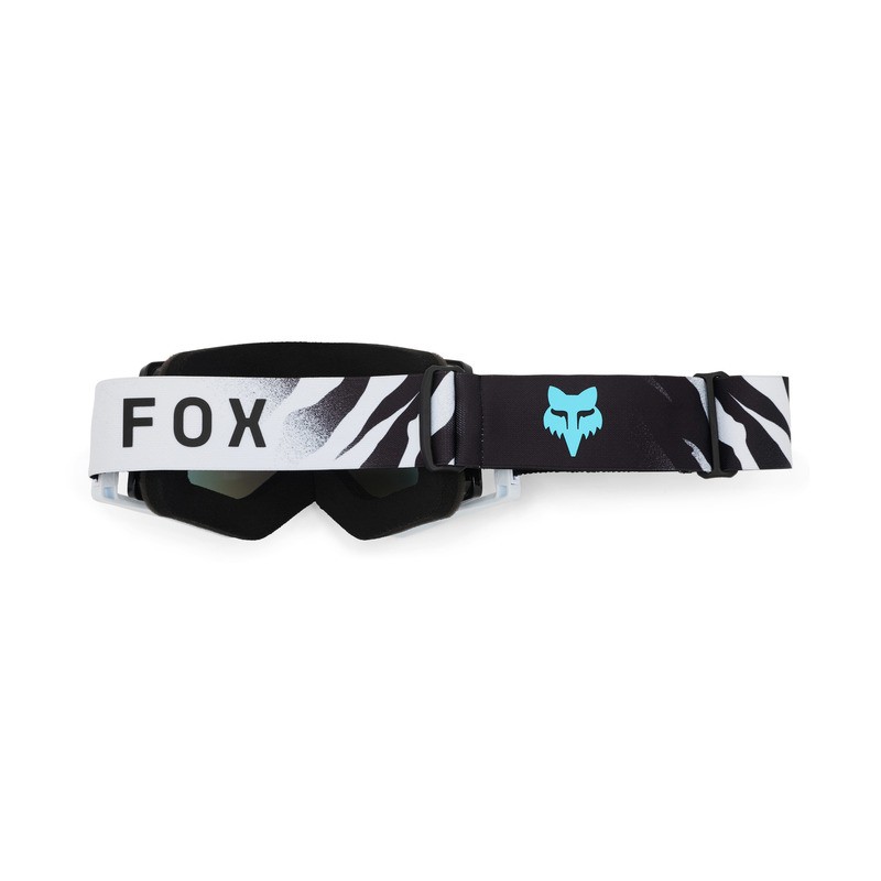 GOGLE MOTOCYKLOWE FOX AIRSPACE CLUTCH WHITE BLACK OS