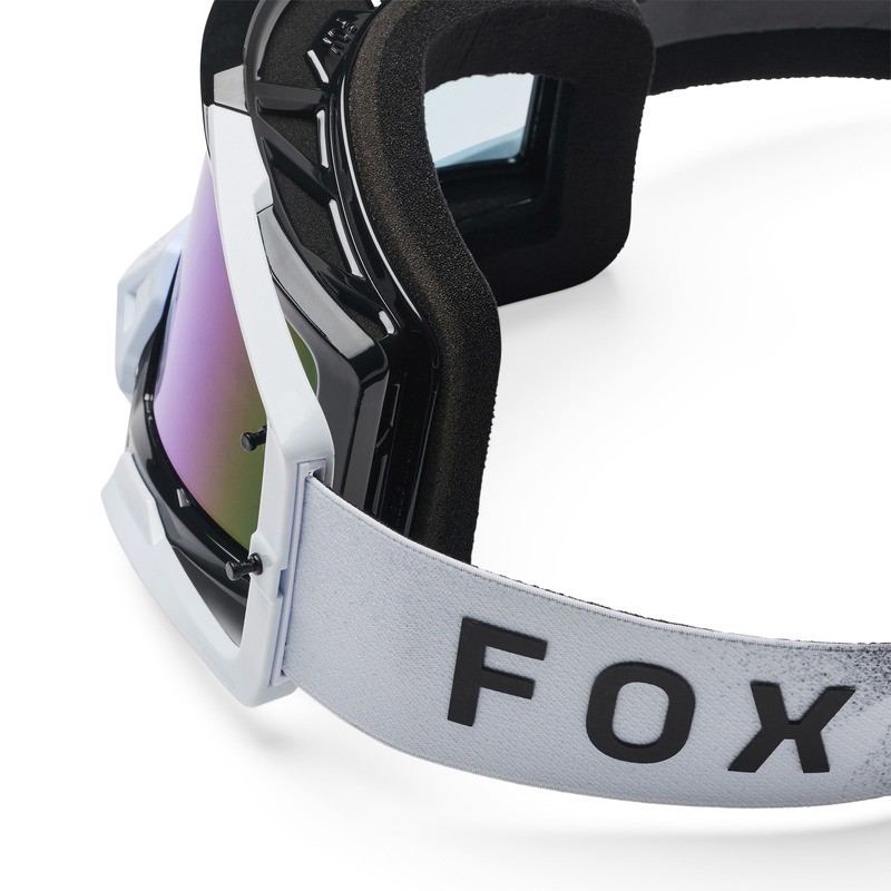 GOGLE MOTOCYKLOWE FOX AIRSPACE CLUTCH WHITE BLACK OS