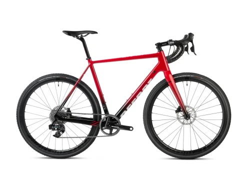 Rower przełajowy CX-ONE CARBON FORCE AXS deep red, XL; ACCENT