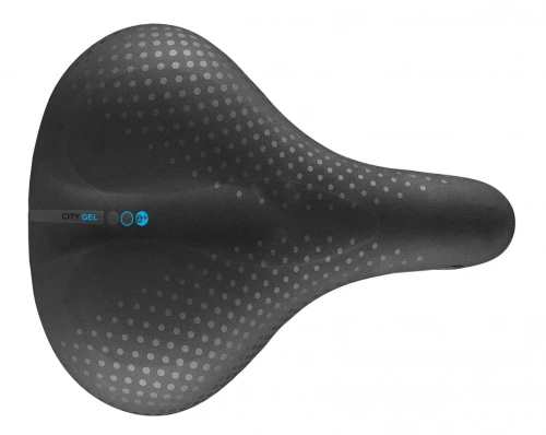 Siodełko CITY GEL SMALL 60-90° czarne