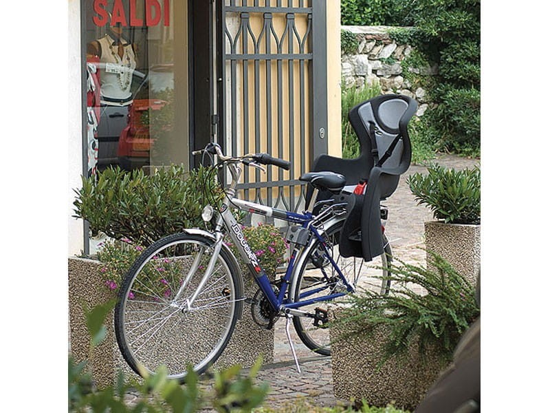 Fotelik dziecięcy OKBABY BODYGUARD / BABY SHIELD (27,5”-29” pręt 114 stopni ZN+H70 + zapięcie) czarny 37326050 (NEW)