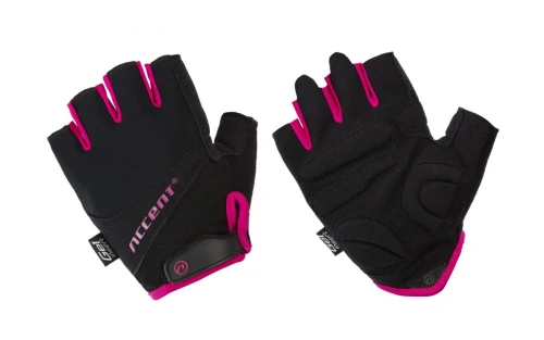 Rękawiczki damskie Bella Pro, biało-turkusowe, L