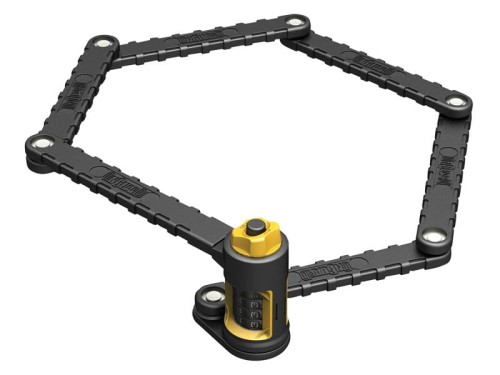 Zapięcie rowerowe ONGUARD Link Plate Lock K9 COMBO SKŁADANE 8115 - 88,5cm - SZYFR