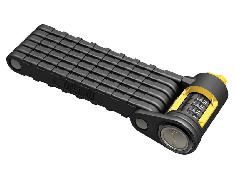 Zapięcie rowerowe ONGUARD Link Plate Lock K9 COMBO SKŁADANE 8115 - 88,5cm - SZYFR